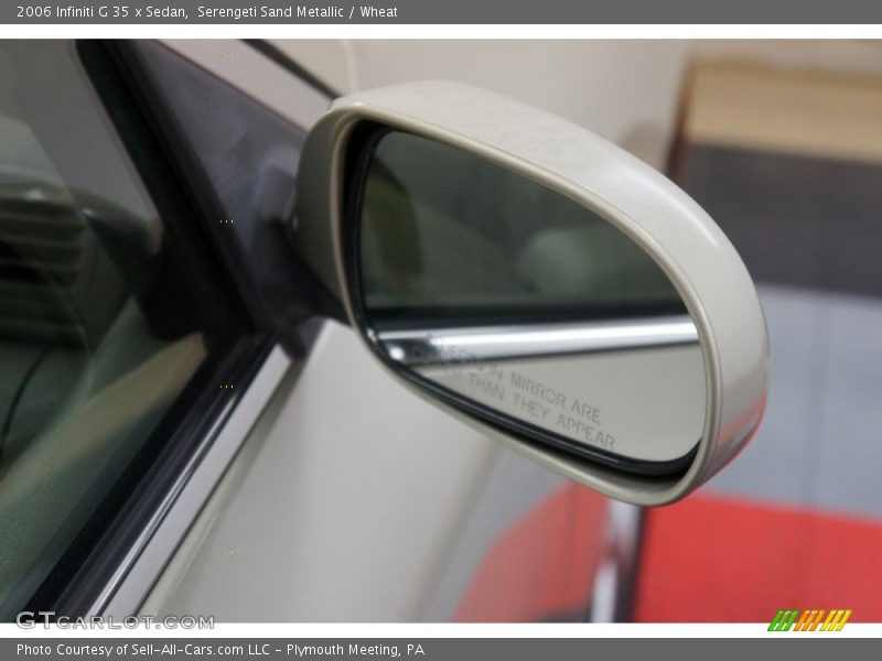 Serengeti Sand Metallic / Wheat 2006 Infiniti G 35 x Sedan