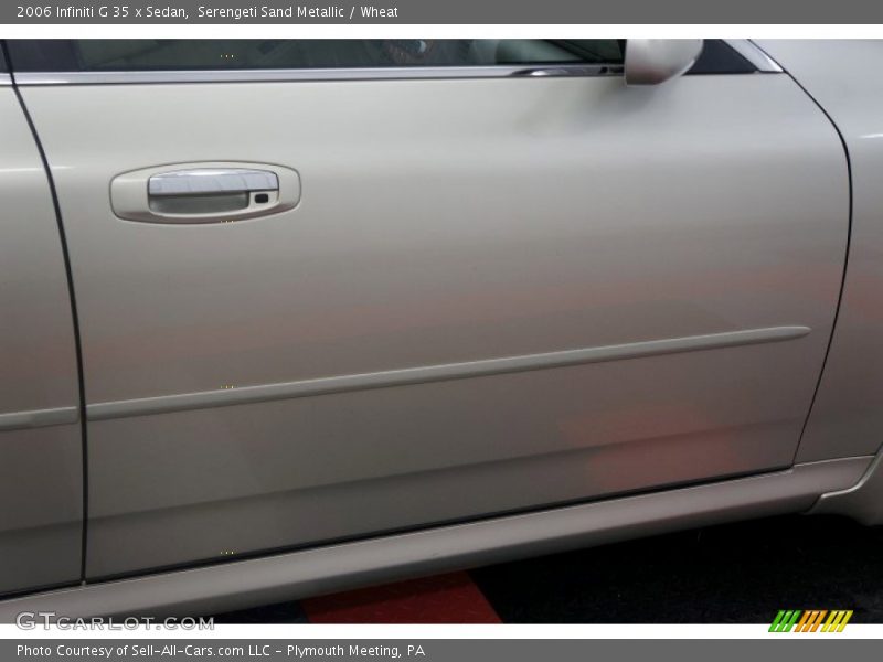 Serengeti Sand Metallic / Wheat 2006 Infiniti G 35 x Sedan