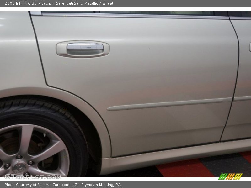 Serengeti Sand Metallic / Wheat 2006 Infiniti G 35 x Sedan