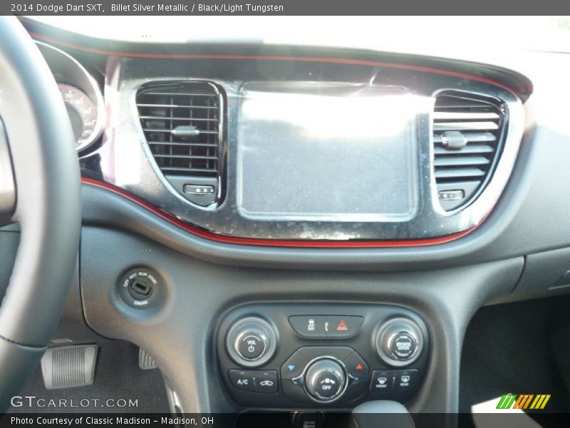 Billet Silver Metallic / Black/Light Tungsten 2014 Dodge Dart SXT