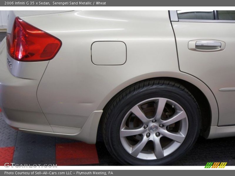 Serengeti Sand Metallic / Wheat 2006 Infiniti G 35 x Sedan