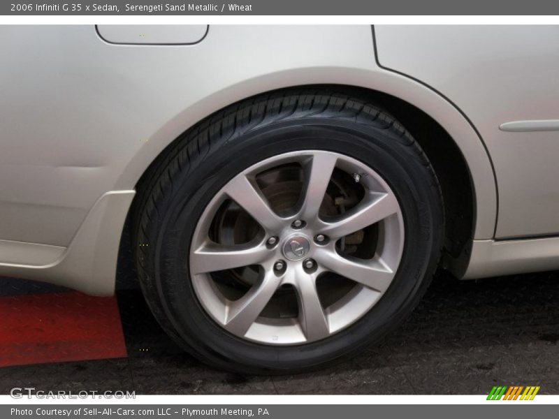 Serengeti Sand Metallic / Wheat 2006 Infiniti G 35 x Sedan