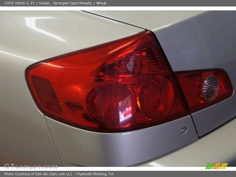 Serengeti Sand Metallic / Wheat 2006 Infiniti G 35 x Sedan