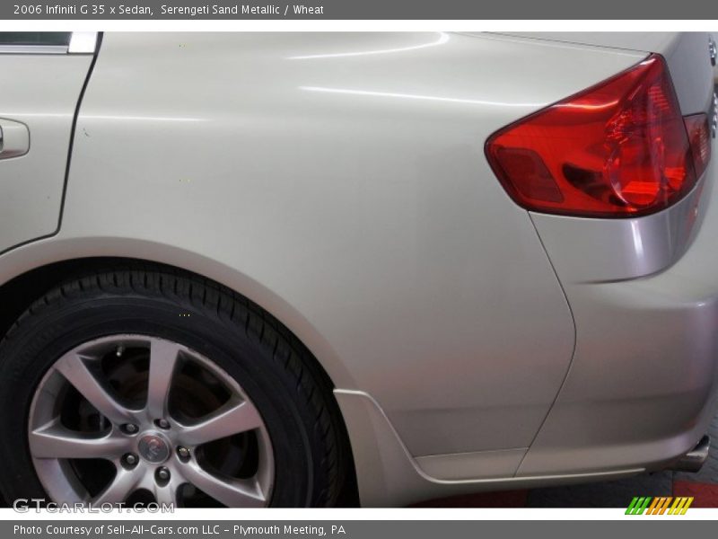 Serengeti Sand Metallic / Wheat 2006 Infiniti G 35 x Sedan