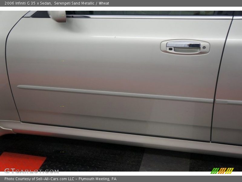 Serengeti Sand Metallic / Wheat 2006 Infiniti G 35 x Sedan