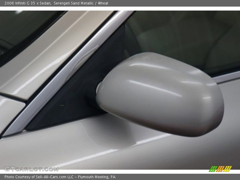 Serengeti Sand Metallic / Wheat 2006 Infiniti G 35 x Sedan