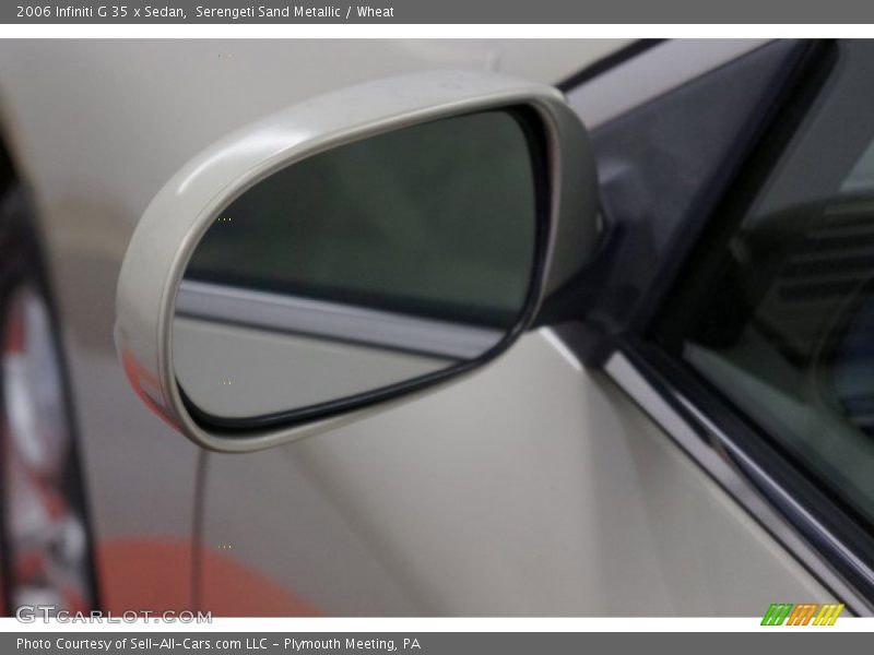 Serengeti Sand Metallic / Wheat 2006 Infiniti G 35 x Sedan