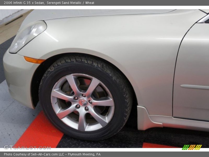 Serengeti Sand Metallic / Wheat 2006 Infiniti G 35 x Sedan