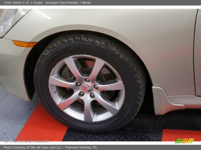 Serengeti Sand Metallic / Wheat 2006 Infiniti G 35 x Sedan