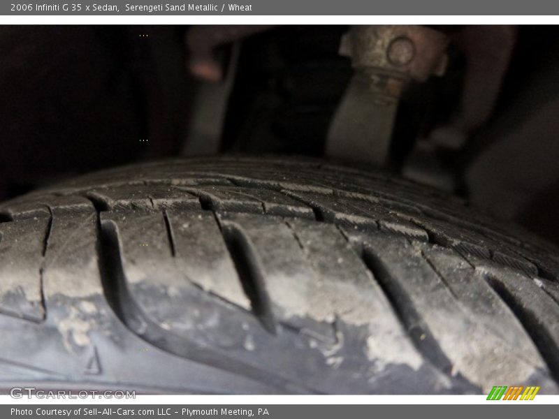 Serengeti Sand Metallic / Wheat 2006 Infiniti G 35 x Sedan