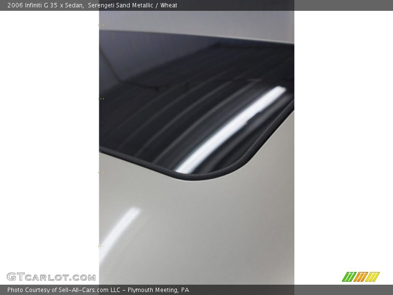 Serengeti Sand Metallic / Wheat 2006 Infiniti G 35 x Sedan