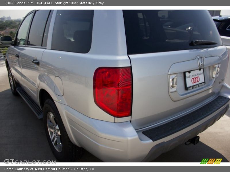 Starlight Silver Metallic / Gray 2004 Honda Pilot EX-L 4WD