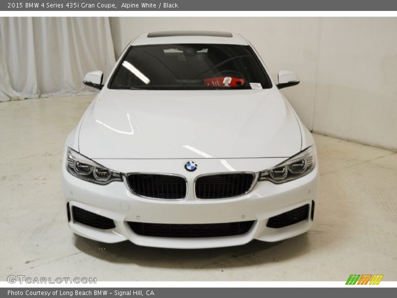 Alpine White / Black 2015 BMW 4 Series 435i Gran Coupe