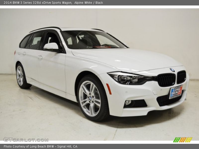 Alpine White / Black 2014 BMW 3 Series 328d xDrive Sports Wagon