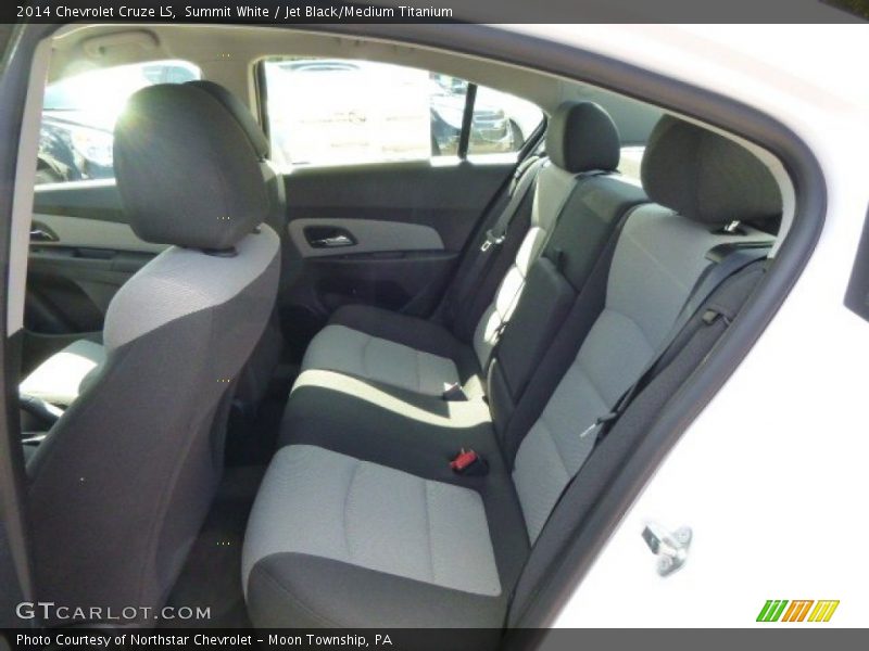 Summit White / Jet Black/Medium Titanium 2014 Chevrolet Cruze LS