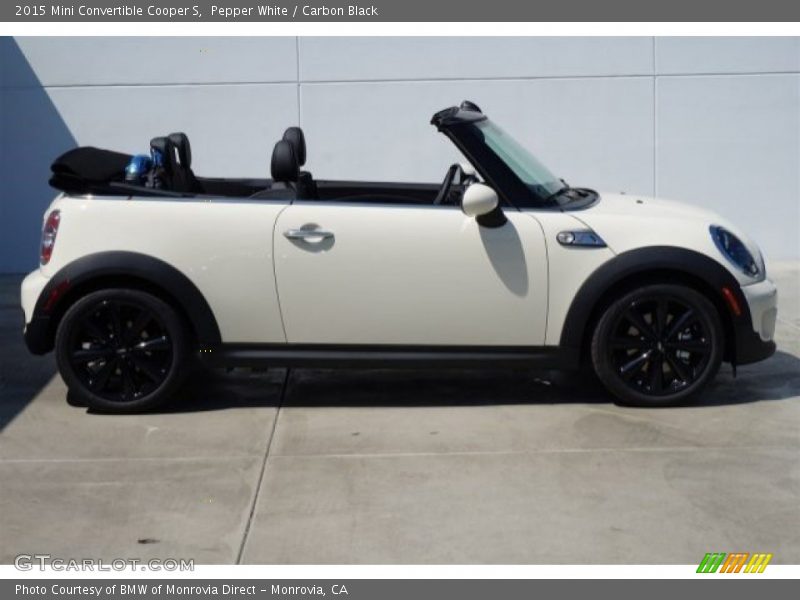  2015 Convertible Cooper S Pepper White
