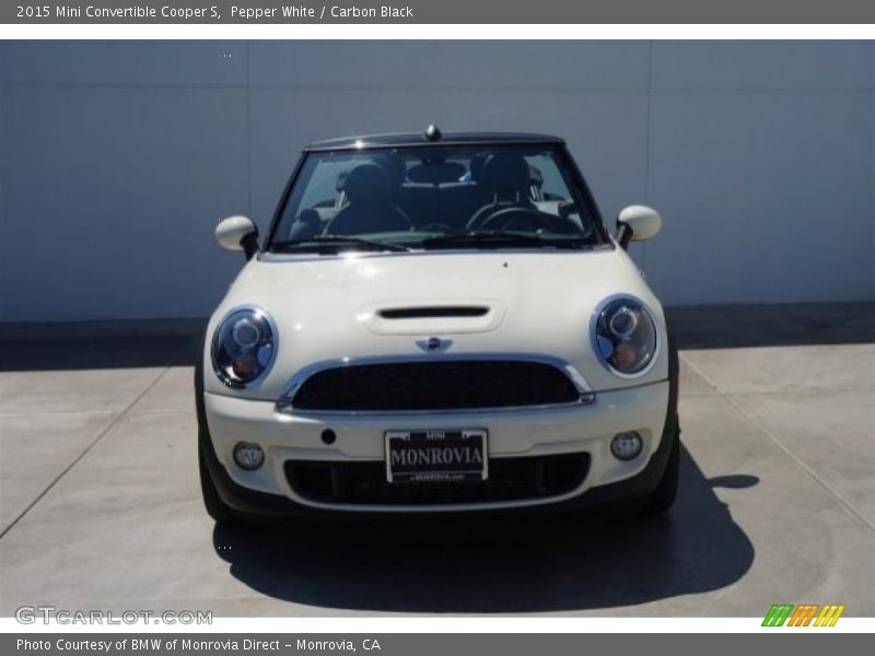 Pepper White / Carbon Black 2015 Mini Convertible Cooper S