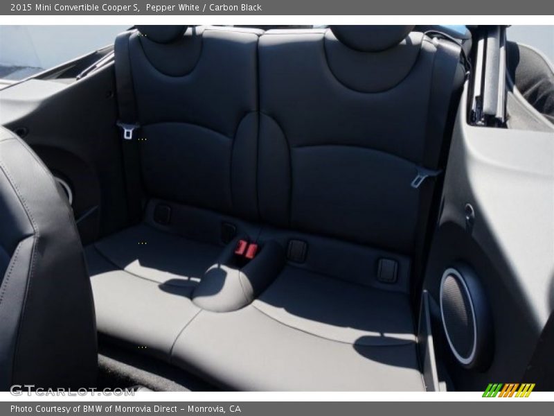 Pepper White / Carbon Black 2015 Mini Convertible Cooper S