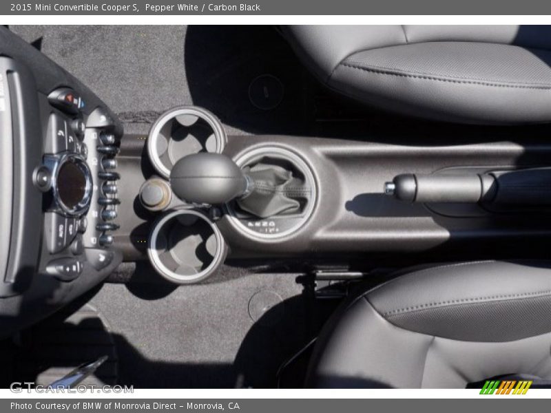  2015 Convertible Cooper S 6 Speed Automatic Shifter