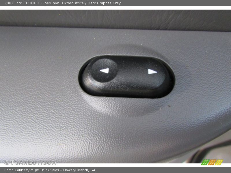 Oxford White / Dark Graphite Grey 2003 Ford F150 XLT SuperCrew