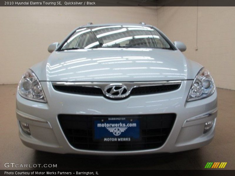 Quicksilver / Black 2010 Hyundai Elantra Touring SE