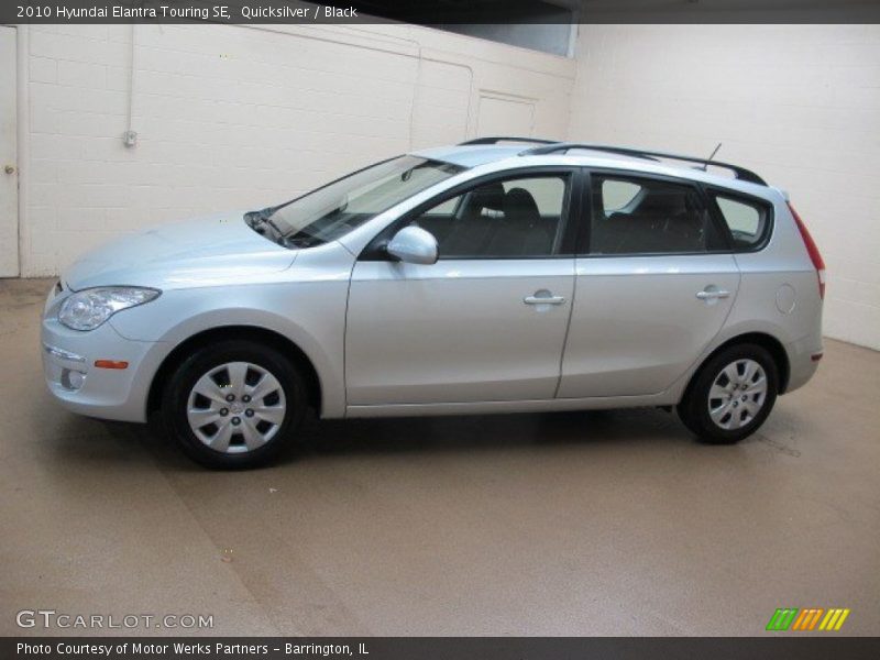 Quicksilver / Black 2010 Hyundai Elantra Touring SE