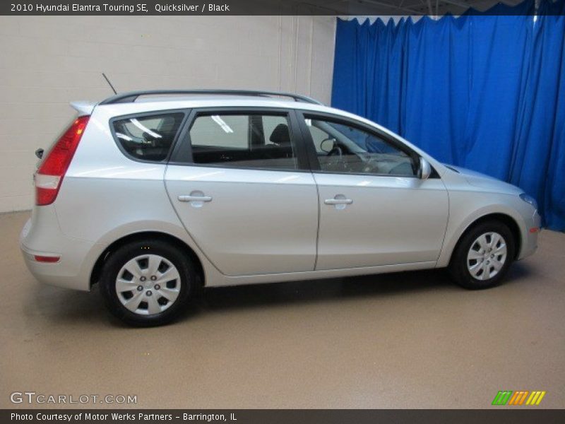 Quicksilver / Black 2010 Hyundai Elantra Touring SE