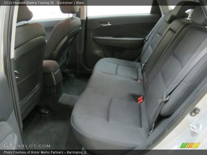Quicksilver / Black 2010 Hyundai Elantra Touring SE
