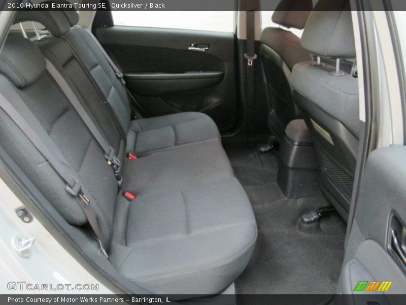 Quicksilver / Black 2010 Hyundai Elantra Touring SE