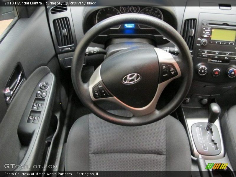 Quicksilver / Black 2010 Hyundai Elantra Touring SE