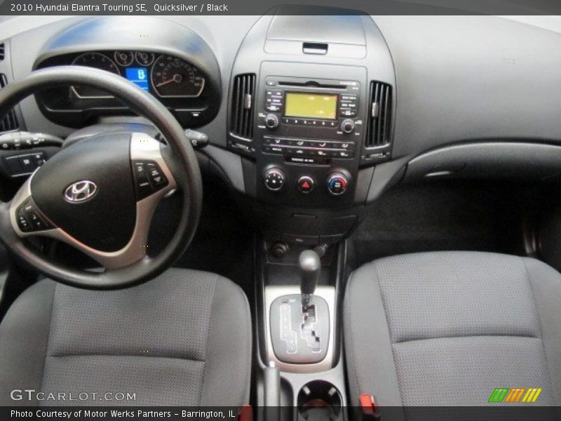 Quicksilver / Black 2010 Hyundai Elantra Touring SE