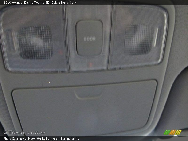 Quicksilver / Black 2010 Hyundai Elantra Touring SE