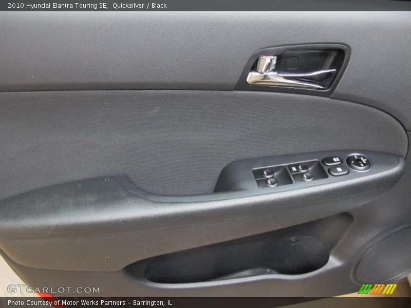 Quicksilver / Black 2010 Hyundai Elantra Touring SE