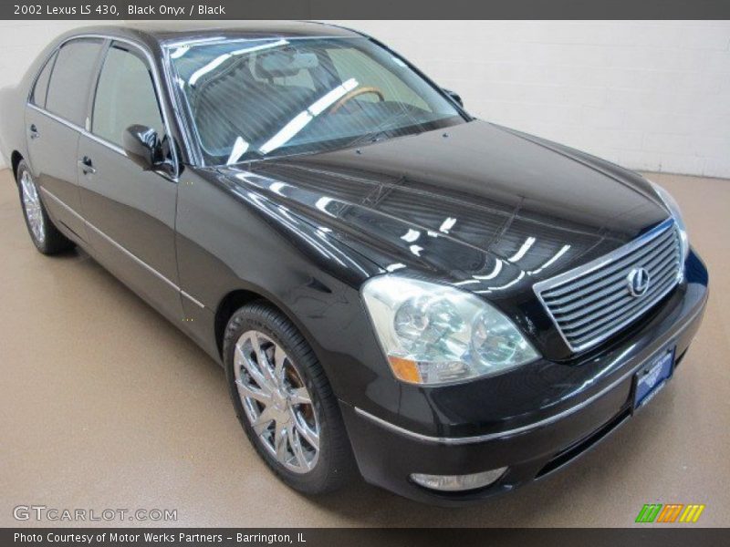 Black Onyx / Black 2002 Lexus LS 430