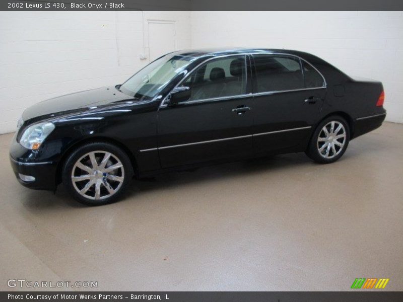 Black Onyx / Black 2002 Lexus LS 430