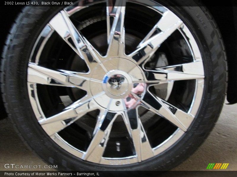 Black Onyx / Black 2002 Lexus LS 430