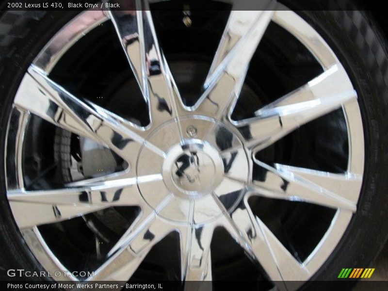 Black Onyx / Black 2002 Lexus LS 430
