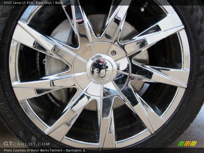 Black Onyx / Black 2002 Lexus LS 430