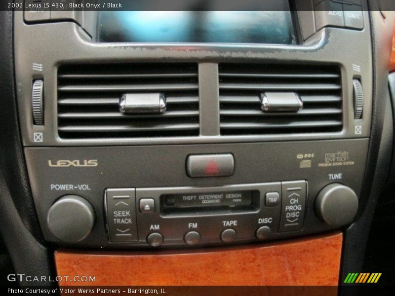 Black Onyx / Black 2002 Lexus LS 430