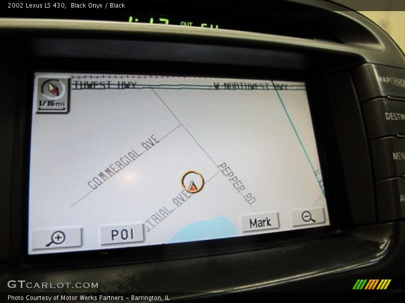 Black Onyx / Black 2002 Lexus LS 430