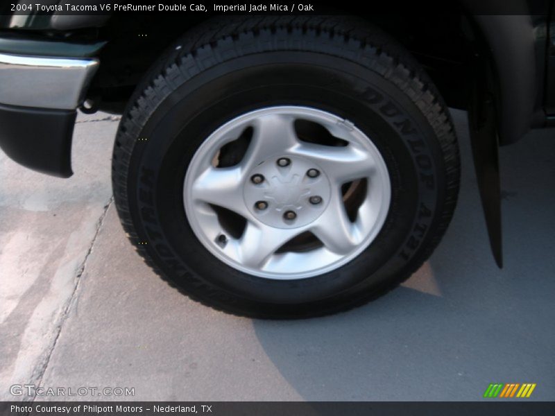 Imperial Jade Mica / Oak 2004 Toyota Tacoma V6 PreRunner Double Cab