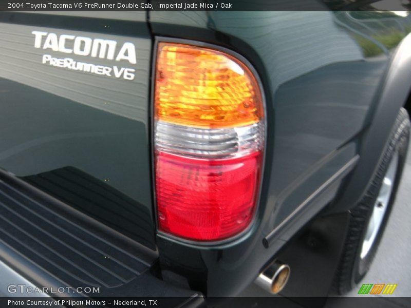 Imperial Jade Mica / Oak 2004 Toyota Tacoma V6 PreRunner Double Cab