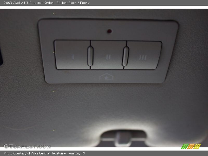 Brilliant Black / Ebony 2003 Audi A4 3.0 quattro Sedan