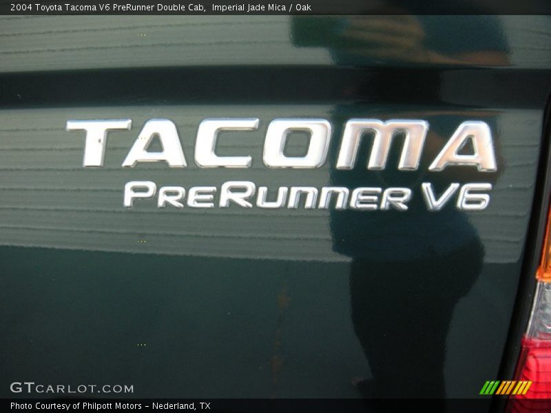Imperial Jade Mica / Oak 2004 Toyota Tacoma V6 PreRunner Double Cab