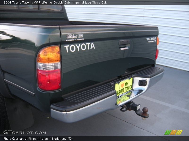 Imperial Jade Mica / Oak 2004 Toyota Tacoma V6 PreRunner Double Cab
