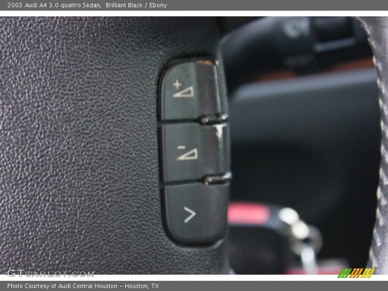 Brilliant Black / Ebony 2003 Audi A4 3.0 quattro Sedan