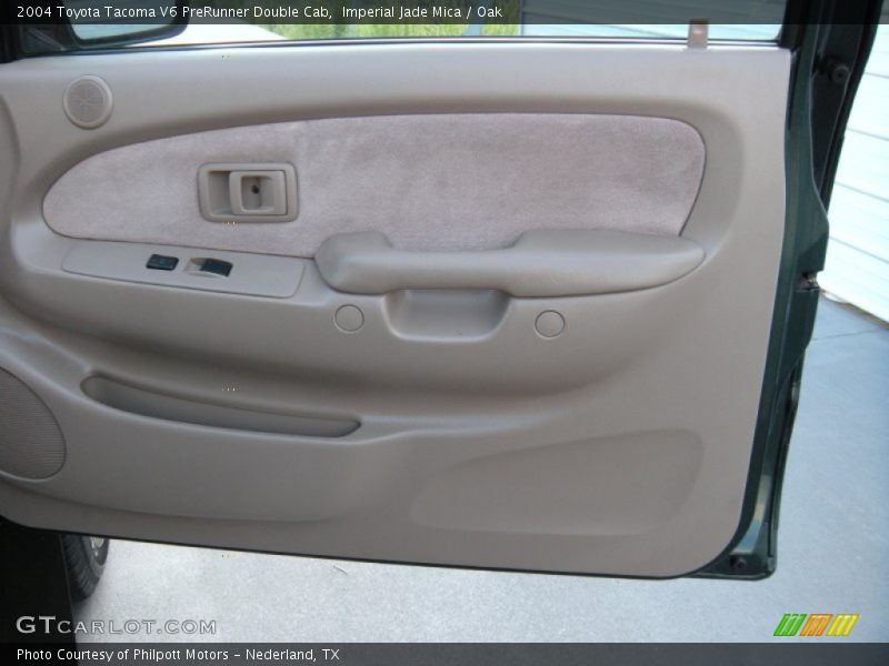Imperial Jade Mica / Oak 2004 Toyota Tacoma V6 PreRunner Double Cab