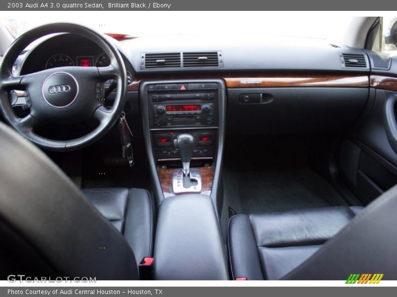 Dashboard of 2003 A4 3.0 quattro Sedan