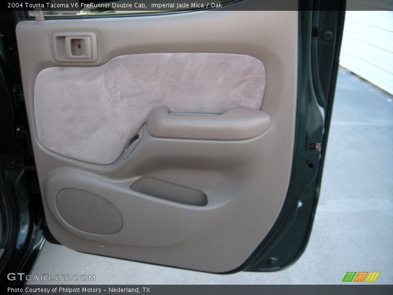 Imperial Jade Mica / Oak 2004 Toyota Tacoma V6 PreRunner Double Cab