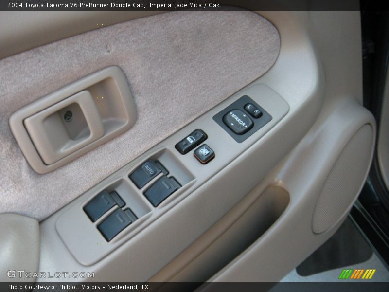 Imperial Jade Mica / Oak 2004 Toyota Tacoma V6 PreRunner Double Cab